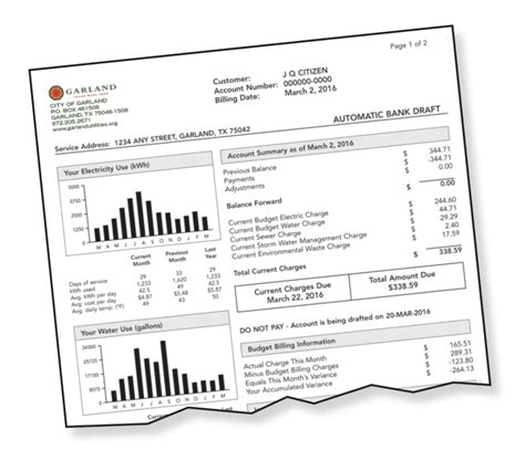 garland electric bill|Garland Power & Light .
